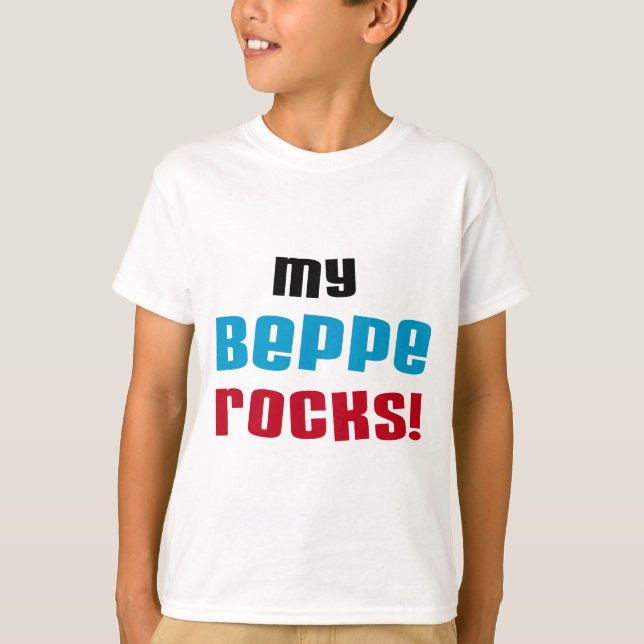 Mina Beppe Sten T-shirts och presenter (Framsida)