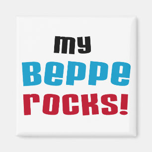Mina Beppe Sten T-shirts och presenter Magnet