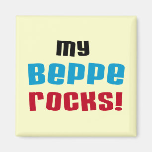 Mina Beppe Sten T-shirts och presenter Magnet