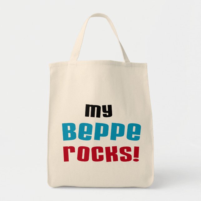 Mina Beppe Sten T-shirts och presenter Tygkasse (Framsidan)