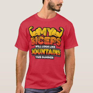 Mina biskopar ser ut som berg i sommar t shirt
