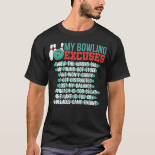 Mina Bowling Excuses T Shirt