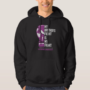 Mina bröder kämpar mot min kamp är min överdoserin hoodie