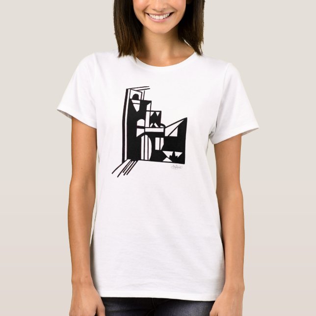Mina bröders House B&W Women's T-Shirt (Framsida)