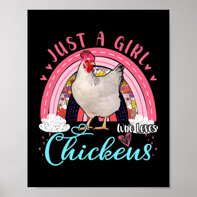 Mina Chickens Poop Breakfast Whet Your Superpower  Poster (Framsidan)