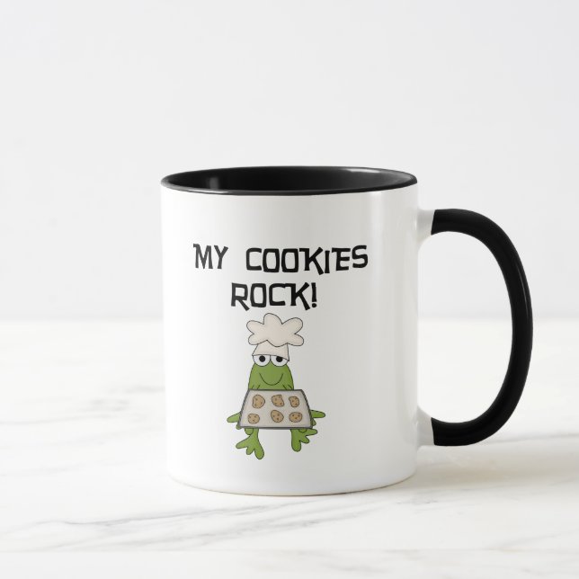 Mina Cookies Sten Tshirts och presenter Mugg (Höger)