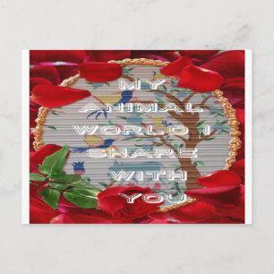 Mina djur World valentine.png Helg Vykort