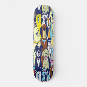 Mina Doggie-vänner Mini Skateboard Bräda 18,5 Cm
