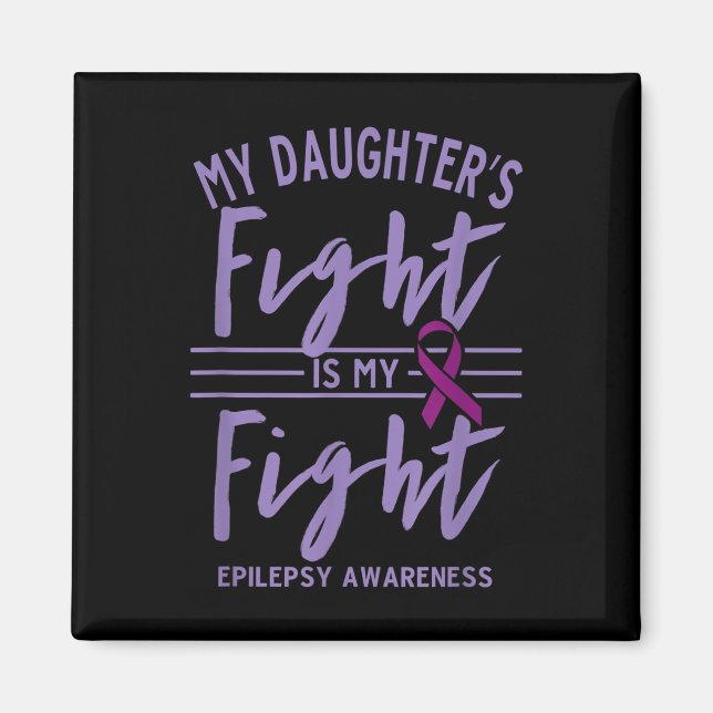 Mina döttrar kämpar mot min medvetenhet om epileps magnet (Framsidan)