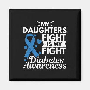 Mina döttrar kämpar mot min typ 1-diabetes magnet
