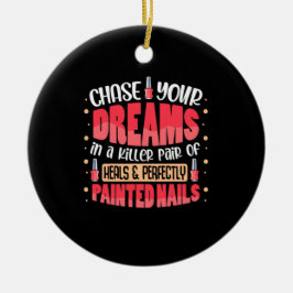 Mina drömmar Painting Nagel Julgransprydnad Keramik