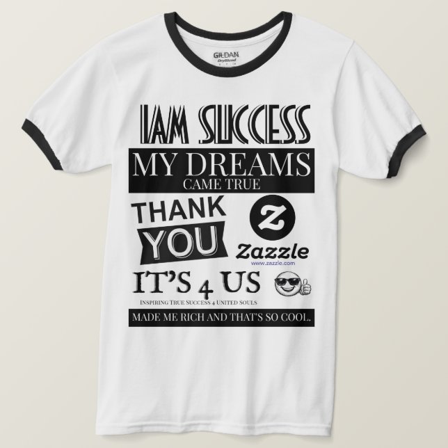 MINA DRÖMMAR SLICKADES T SHIRT (Design framsida)