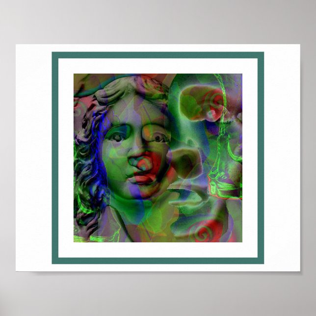 Mina egna fotokopior och datorkonst Poster (Framsidan)