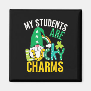 Mina elever är mina lyckobringande lärare St Patri Magnet