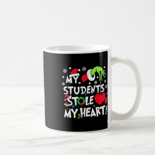 Mina elever stal mina hjärtan rolig jul lärare kaffemugg