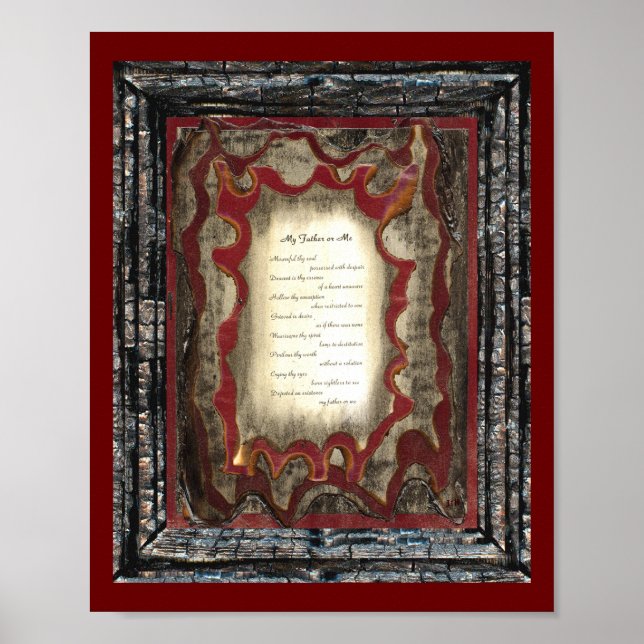 Mina Far eller mig Poster (Framsidan)