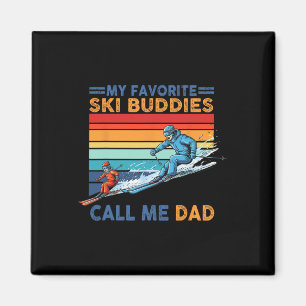 Mina favorit skiddkompisar kallar mig pappa Retro  Magnet