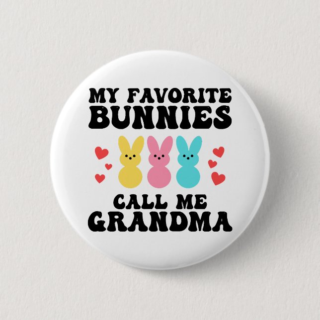 Mina favoritbunnies kallar mig Grandma Mor Knapp (Framsida)