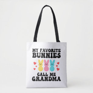 Mina favoritbunnies kallar mig Grandma Mor Tygkasse