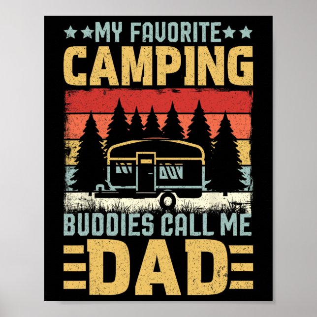 Mina favoritcampingkompisar kallar mig pappa Fars  Poster (Framsidan)