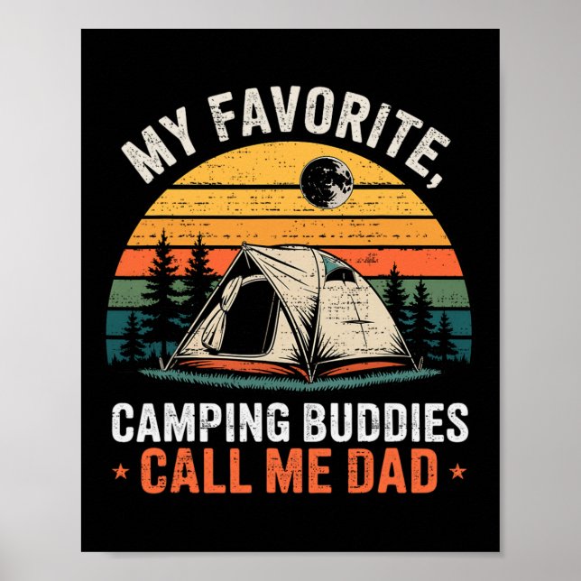 Mina favoritcampingkompisar kallar mig pappa Fars  Poster (Framsidan)