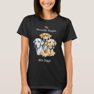 Mina favoriter är Hundar T Shirt