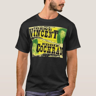 Mina favoriter Eddie Cochran och Gene Vincent T Shirt