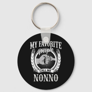 Mina favoriter folk kallar mig Nonno italiensk far Nyckelring