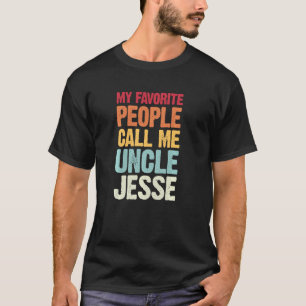 Mina favoriter kallar mig farbror Jesse Personaliz T Shirt
