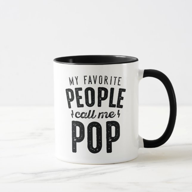 Mina favoriter kallar mig för pop mugg (Höger)