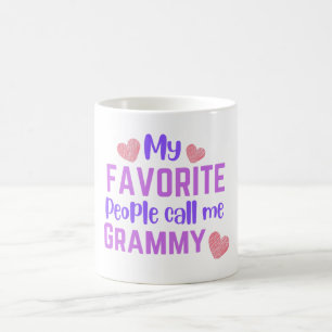 Mina favoriter kallar mig Grammy Kaffemugg