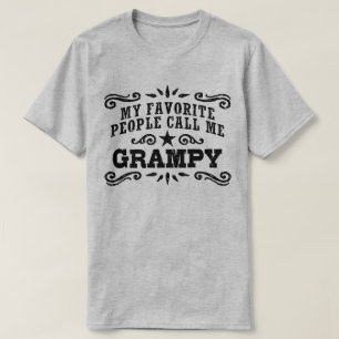 Mina favoriter kallar mig Grampy Tee Shirt