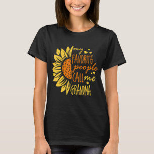 Mina favoriter kallar mig Grandma Women Mor T Shirt