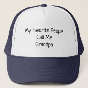 Mina favoriter kallar mig Grandpa Fars dag Keps