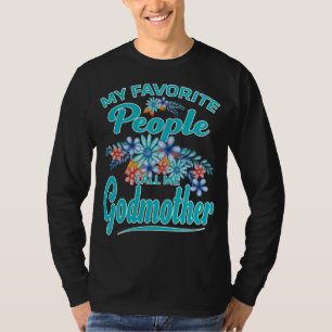 Mina favoriter kallar mig gudmor t shirt