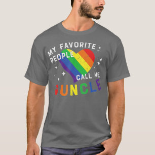 Mina favoriter kallar mig Guncle HBT Pride Gay U T Shirt