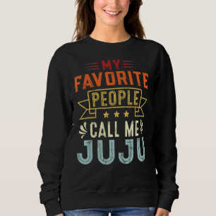 Mina favoriter kallar mig Juju Retro Mor Da T Shirt