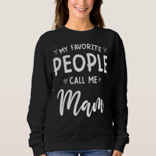 Mina favoriter kallar mig Mam Shirt Funny Mor T
