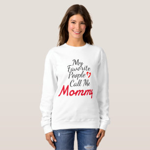 Mina favoriter kallar mig mamma, personalisera t shirt