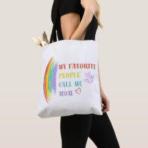 Mina favoriter kallar mig Mamma Tote-bag