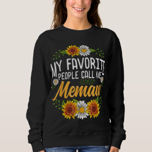 Mina favoriter kallar mig Memaw Mors dag-gåvor T Shirt