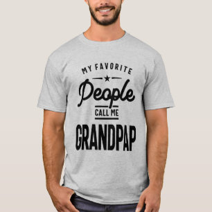 Mina favoriter kallar mig morfar Farfar T Shirt