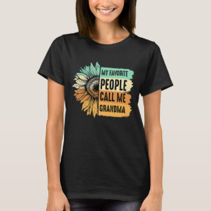 Mina favoriter kallar mig Morma Solros Mothe T Shirt