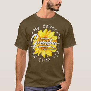 Mina favoriter kallar mig morma Women Solros T Shirt