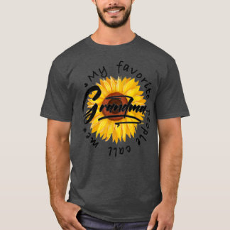 Mina favoriter kallar mig morma Women Solros T Shirt