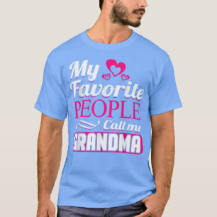 Mina favoriter kallar mig mormor Design T Shirt