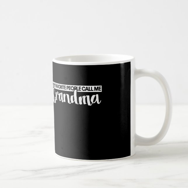Mina favoriter kallar mig mormor kaffemugg (Höger)