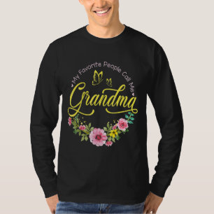Mina favoriter kallar mig mormor Kvinnor i ferrokl T Shirt