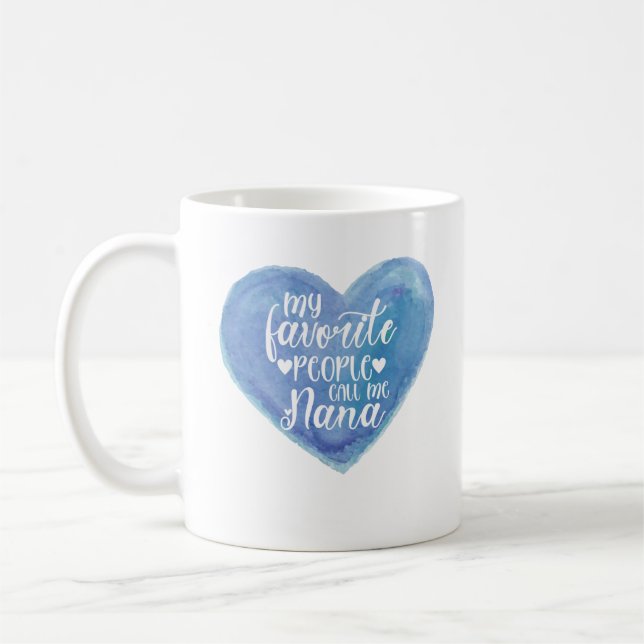 Mina favoriter kallar mig Nana Kaffemugg (Vänster)