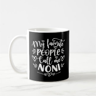 Mina favoriter kallar mig Noni Mors dag Kaffemugg